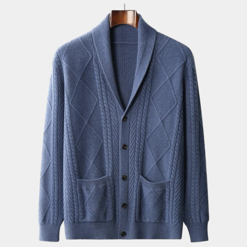 OLD MONEY Merino Wool Cardigan